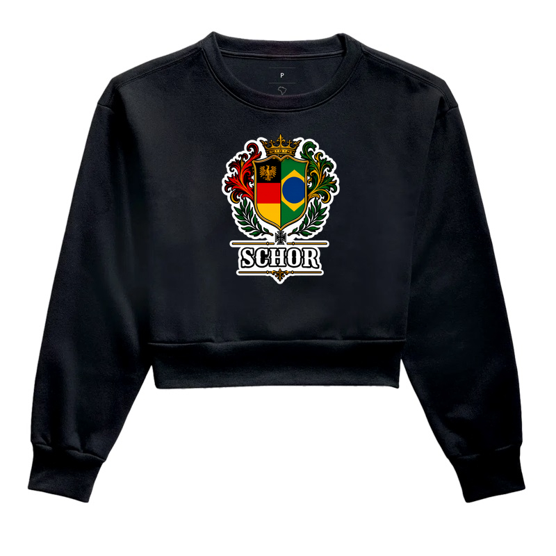 Schor  - Cropped Moletom