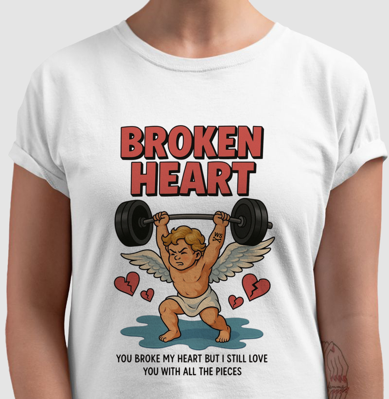 Camiseta Wodskull Broken Heart