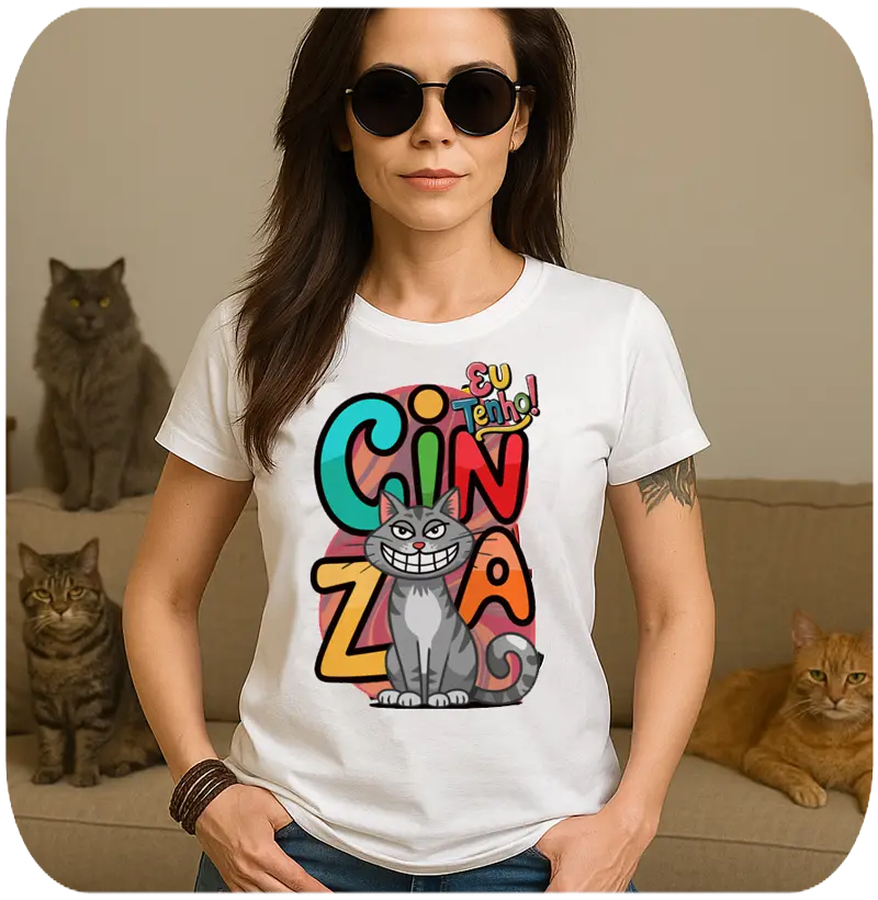 EU TENHO UM GATO CINZA