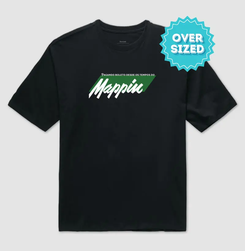 Pagando boleto desde os tempos do Mappin (Oversized)