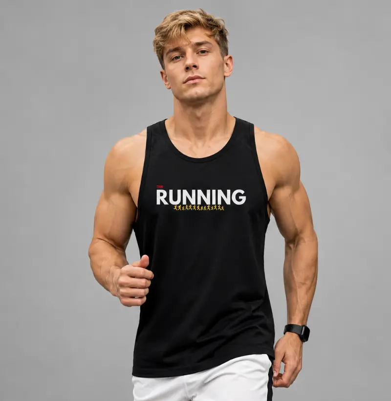 Regata Running TRN | Corra Além dos Seus Limites – Regata Fitness para Corrida e Treino