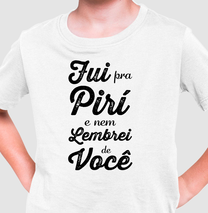 Fui pra Piri…