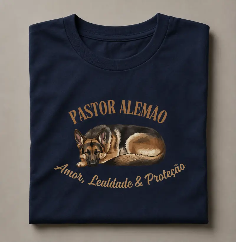 Amor, Lealdade e Proteção - Camiseta