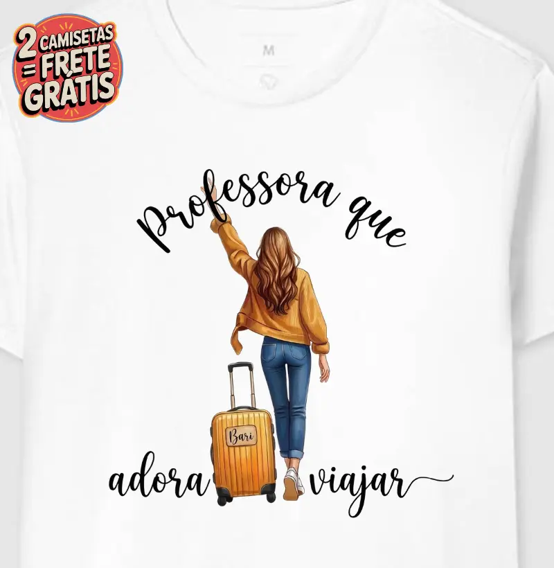 Camiseta Professora que Adora Vijar