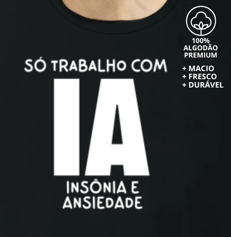 Camiseta Trabalho com IA