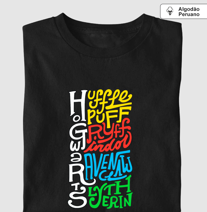 Hufflepuff, Gryffindor, Ravenclaw e Slytherin - Harry Potter