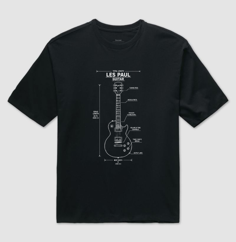 Guitarra Les Paul diagrama