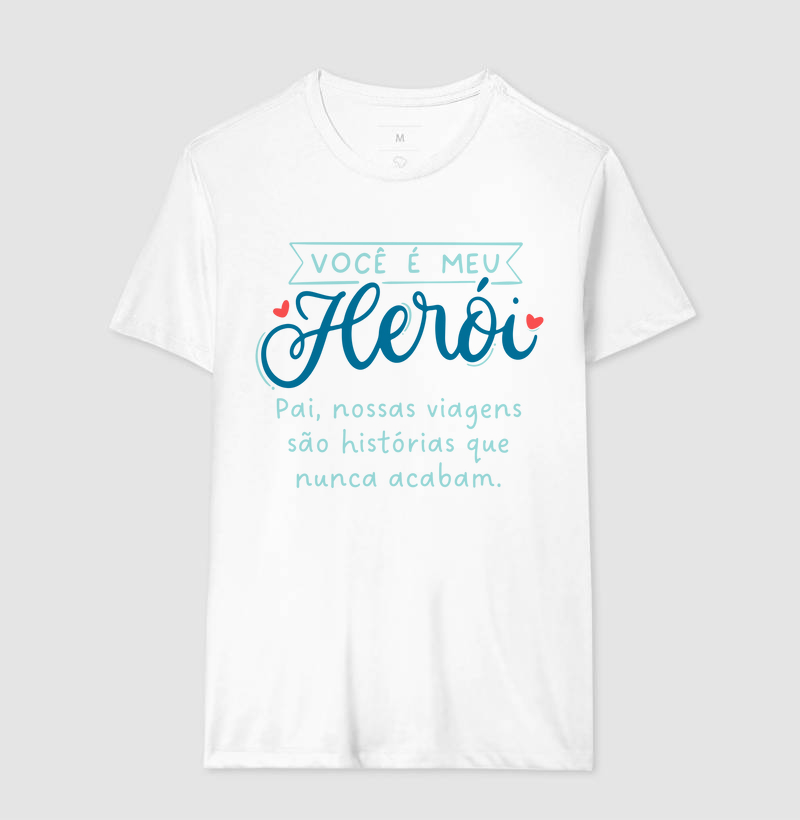 Camiseta Coleção Pai - Pai, nossas viagens são...