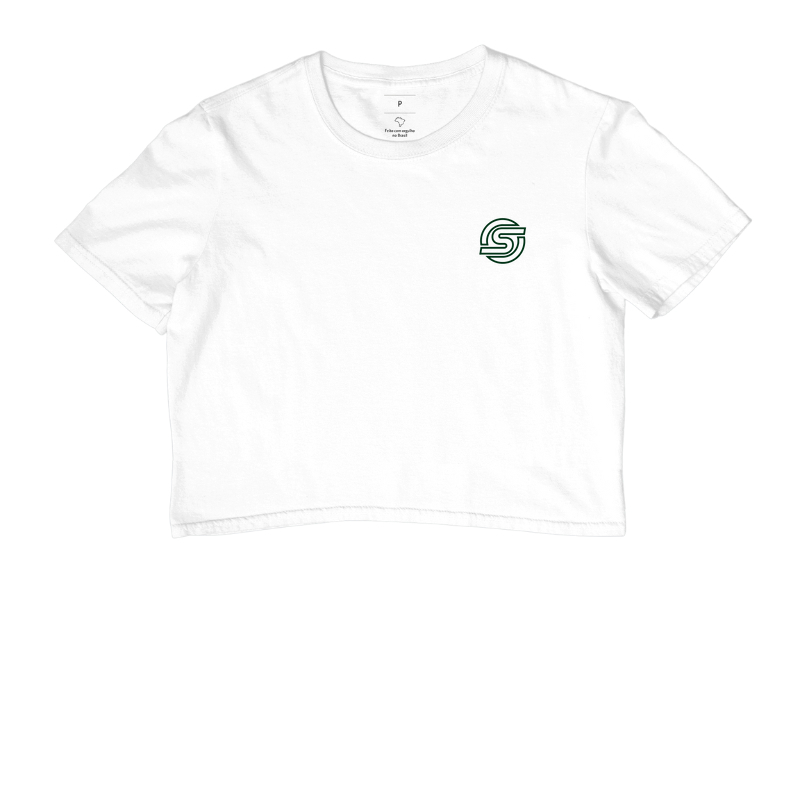 Cropped Originals Symbol Line (Verde Musgo)