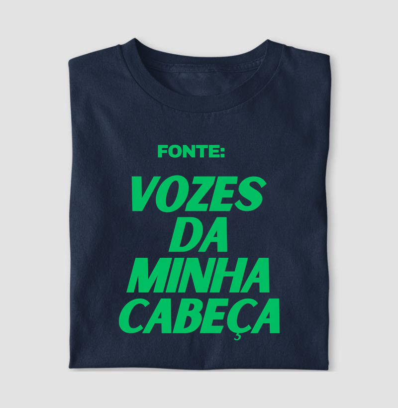 Fonte: vozes da minha cabeça