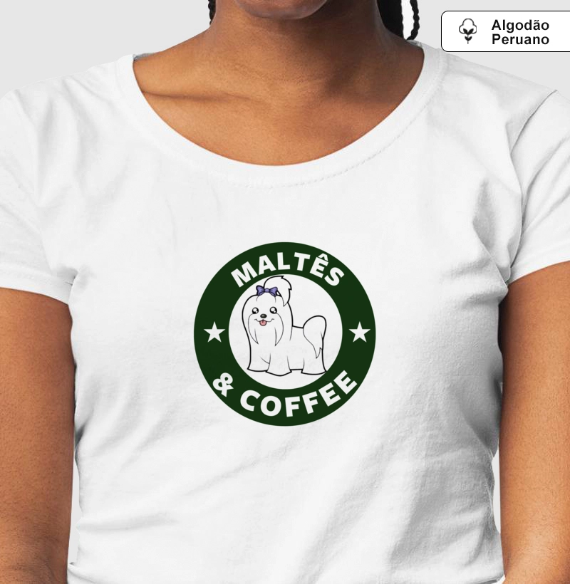 Camiseta Peruana - Maltês & Coffee