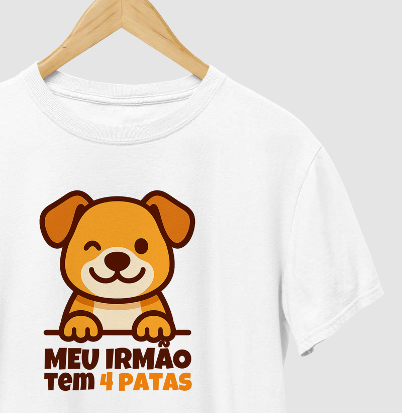 Meu irmão tem 4 patas.