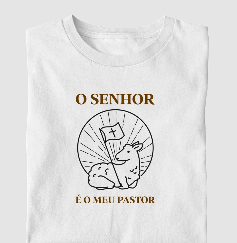 Camiseta Meu Pastor é o Senhor