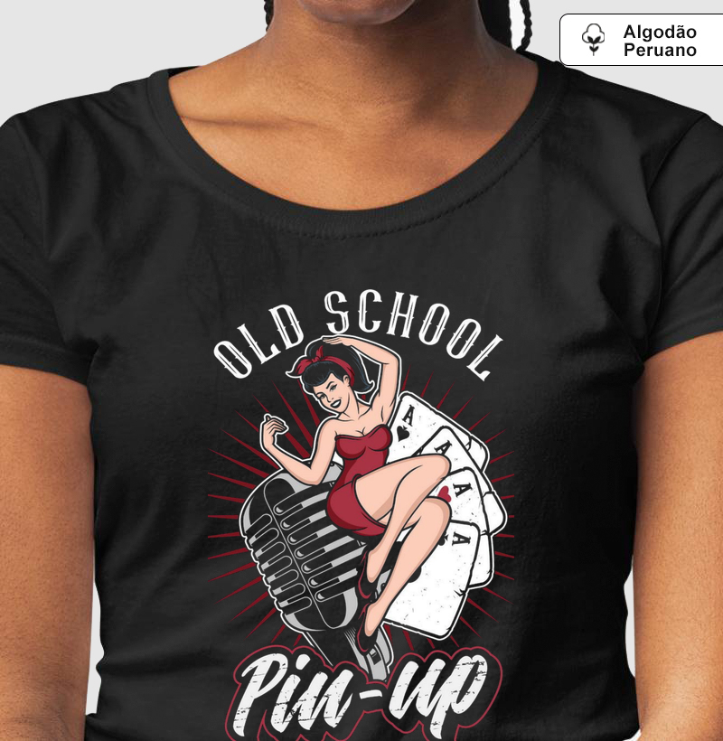 Camiseta Pinup Vintage