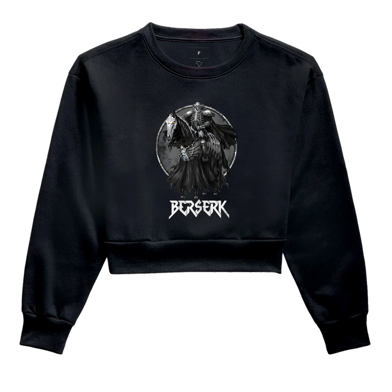 Cropped Moletom Etched in Darkness