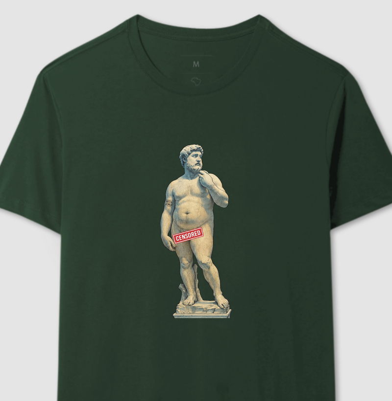 David Bear Censored | Coleção Ô Bicha - Camiseta