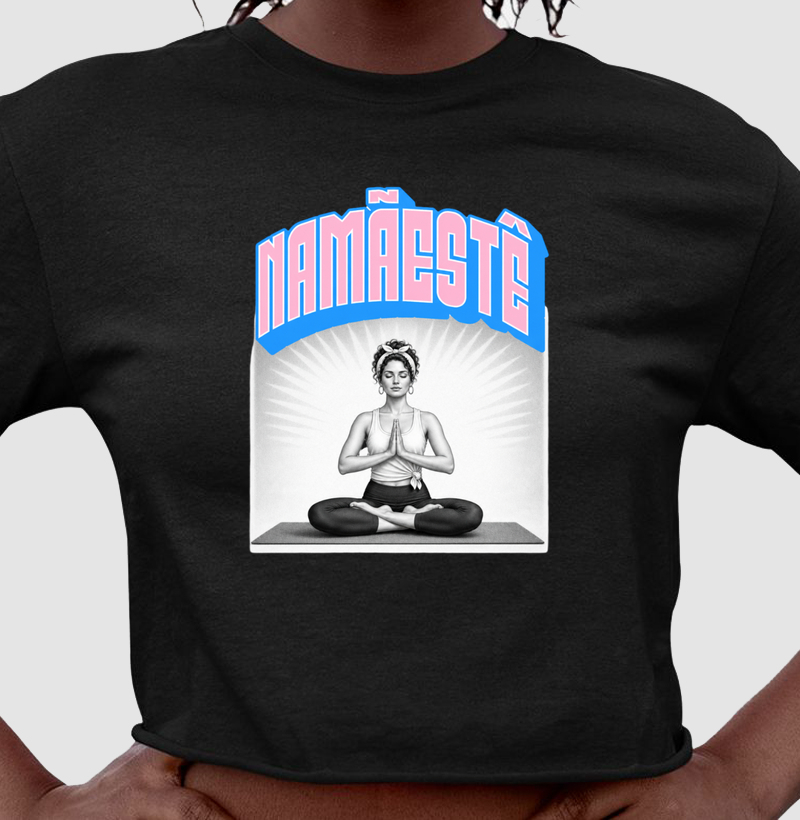 Namãestê Saudação 1 - Cropped Premium