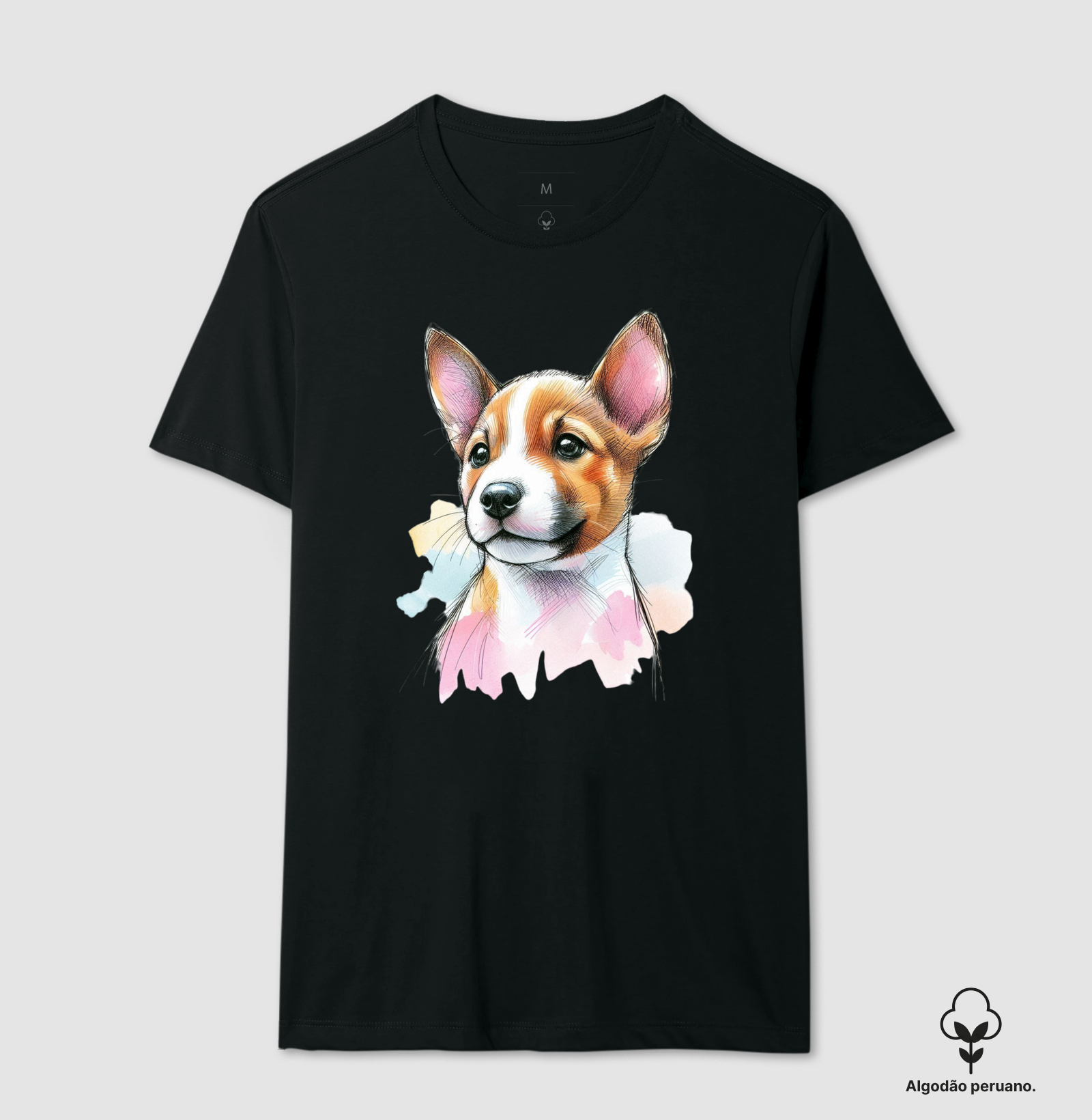 Basenji Red & White Puppy