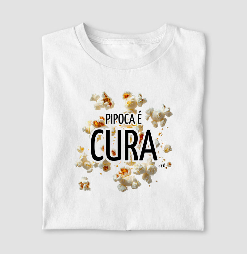 Obaluaê - Pipoca é cura - Camiseta