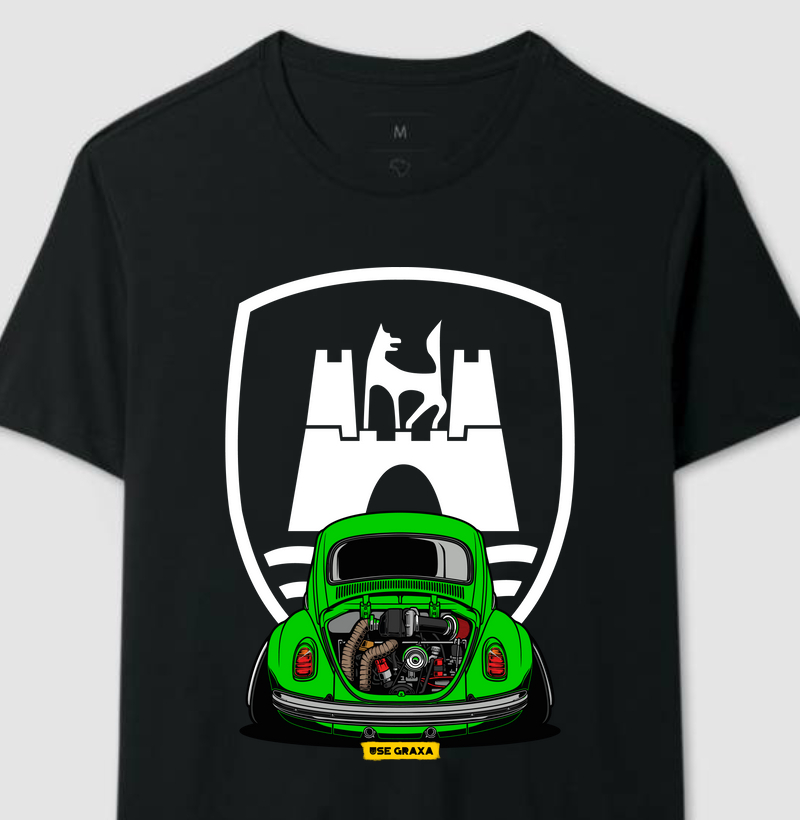 Wolfsburg VW Fusca Verde