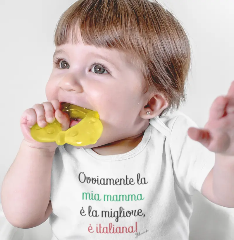 É OBVIO QUE MINHA MAMÃE É A MELHOR, ELA É ITALIANA