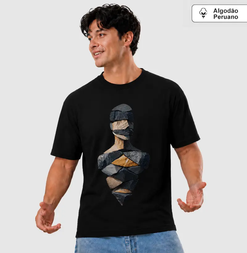 Camiseta Resiliência — Algodão Peruano