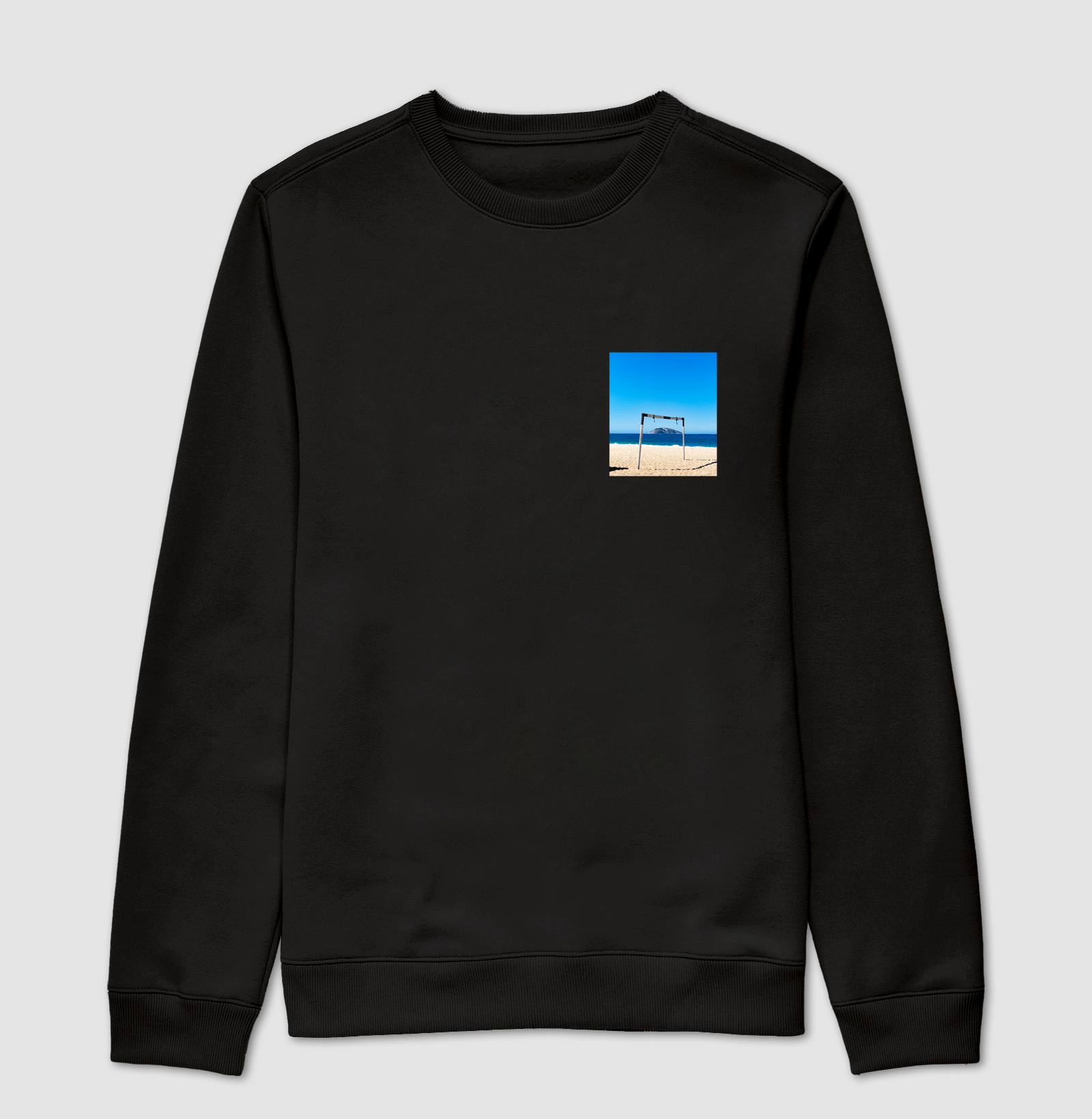 Camiseta Praia Bolso