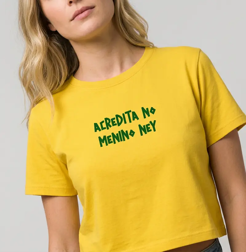 Cropped Acredita no Menino Ney - Copa do Mundo