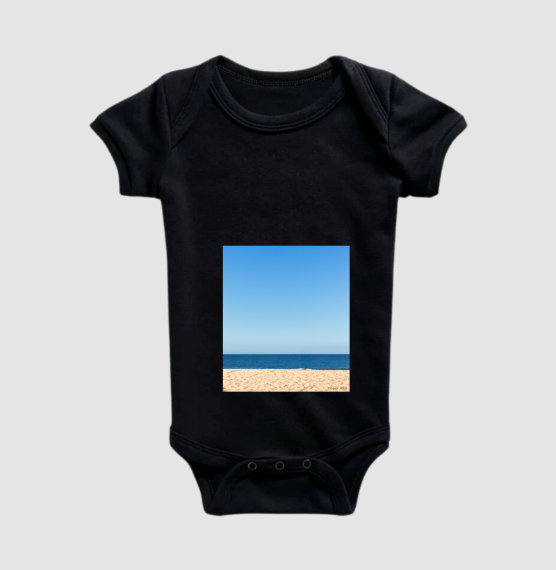 Camiseta Praia Bolso
