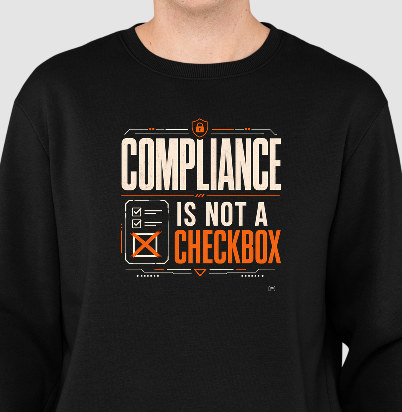 Suéter Slim Compliance Is Not a Checkbox