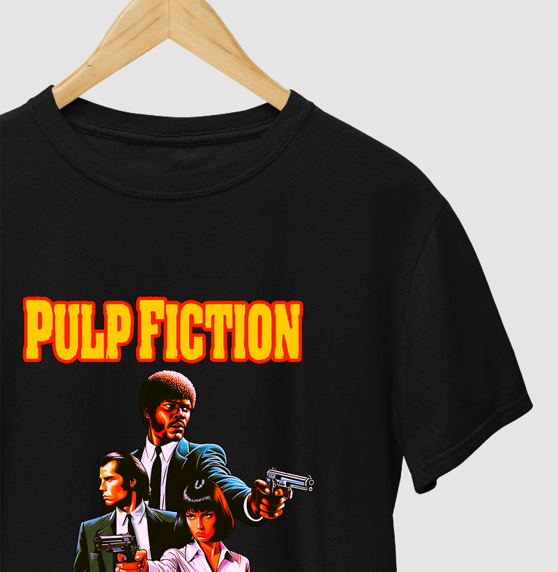 Camiseta Pulp Fiction - Tempo de Violência