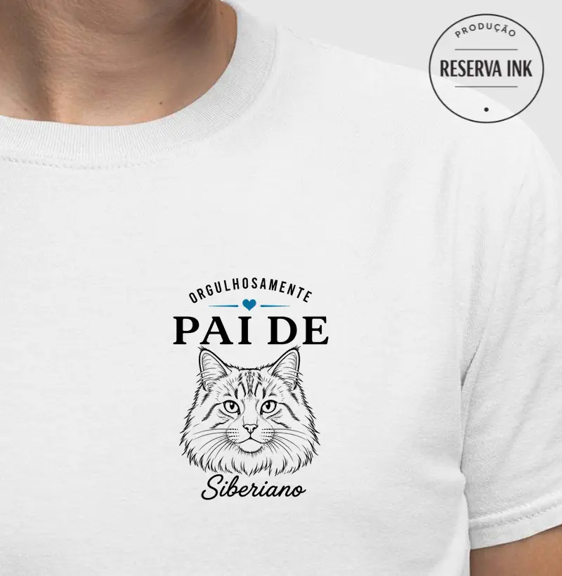 Orgulhosamente Pai de Siberiano