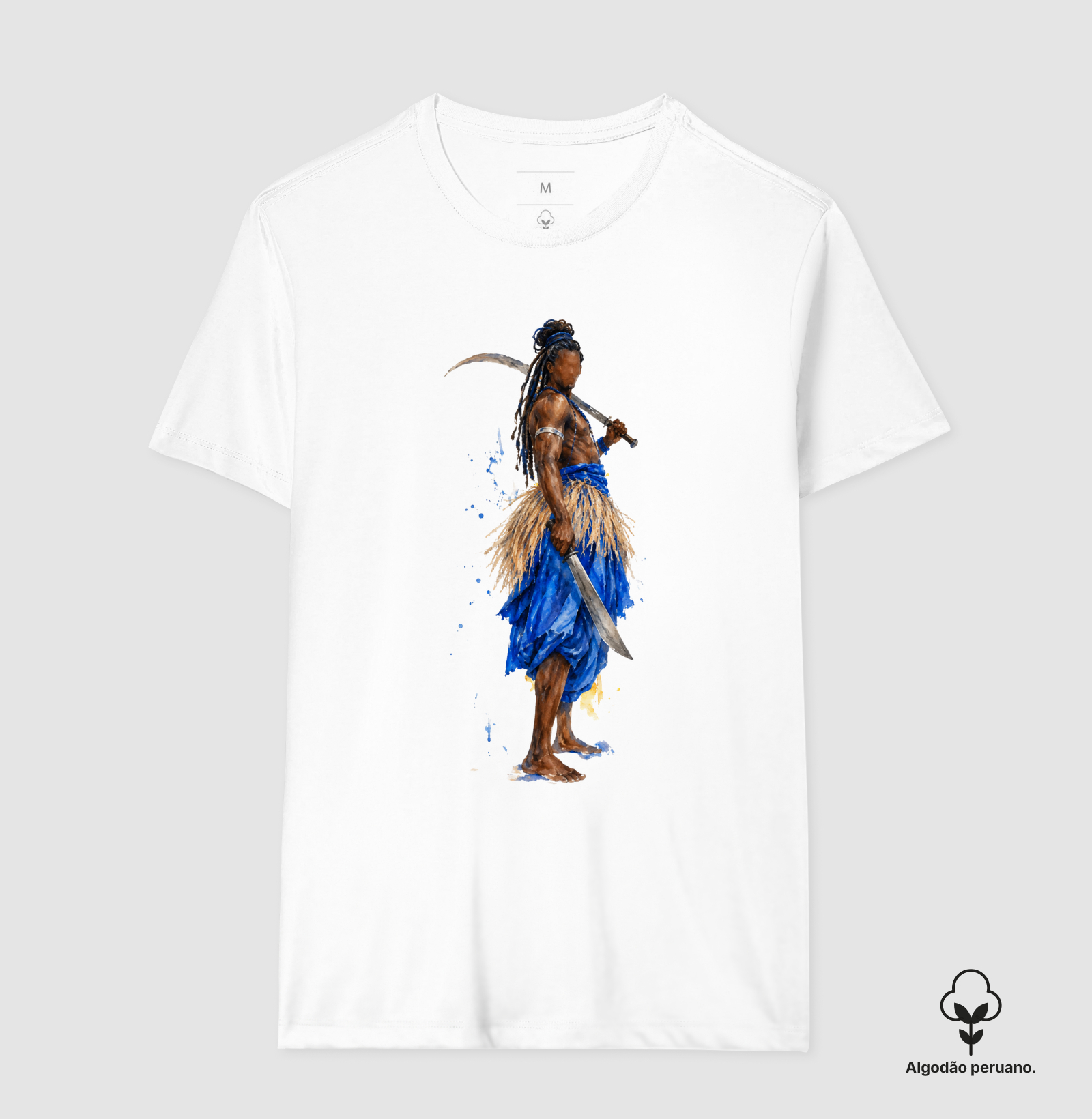 Camiseta Ogum - Camiseta Algodão Peruano