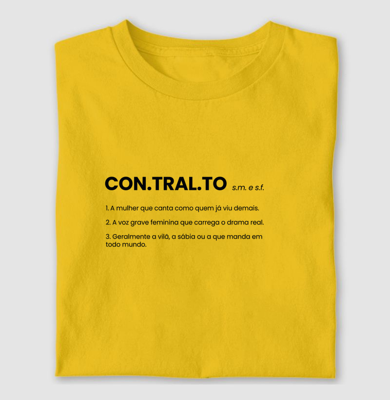 Contralto - Dicionário Lírico