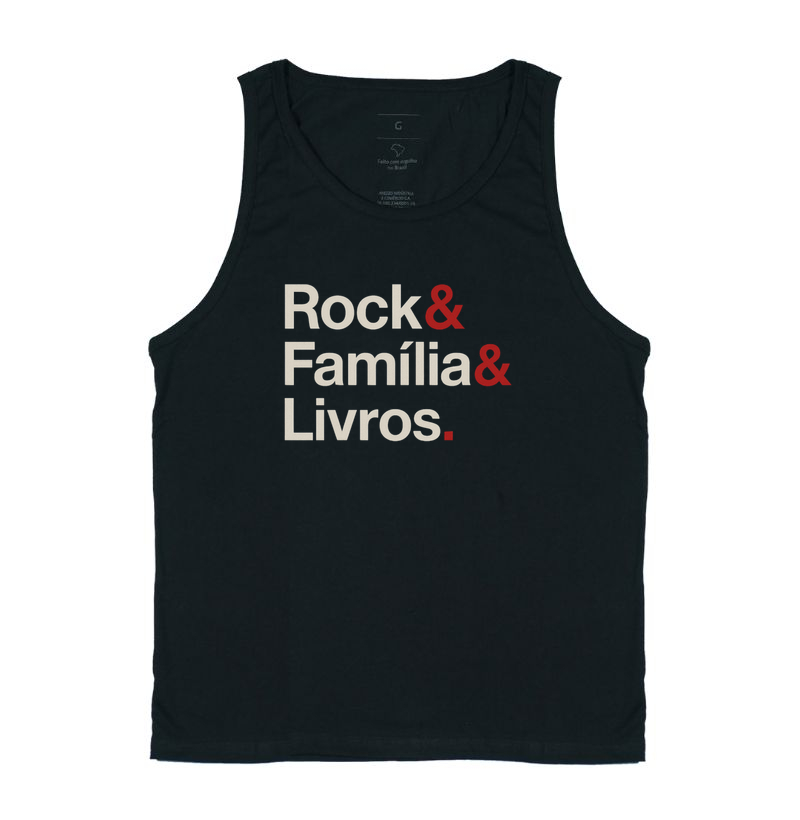 Rock & Família & Livros.