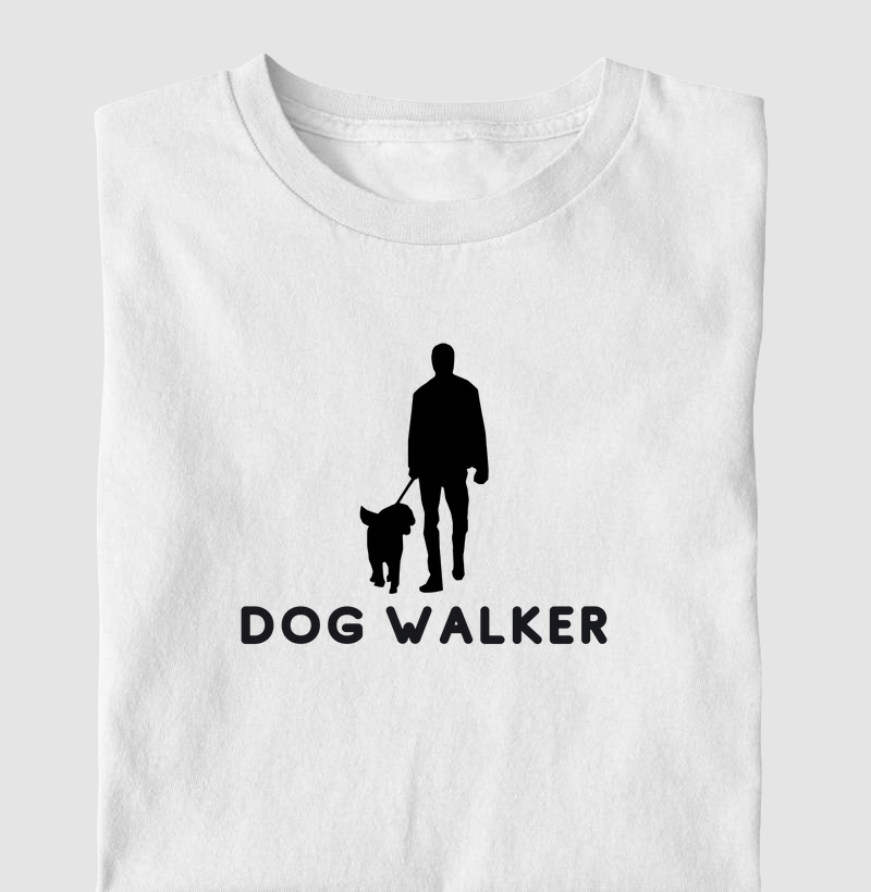 Dog Walker Silhueta Masculina