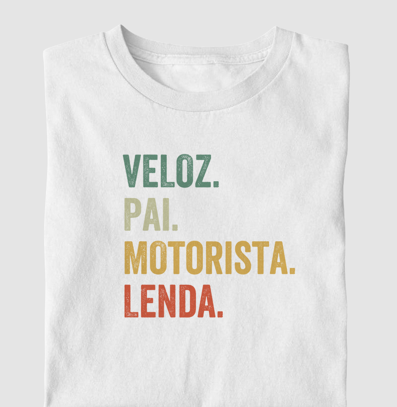 Veloz. Pai. Motorista. Lenda.