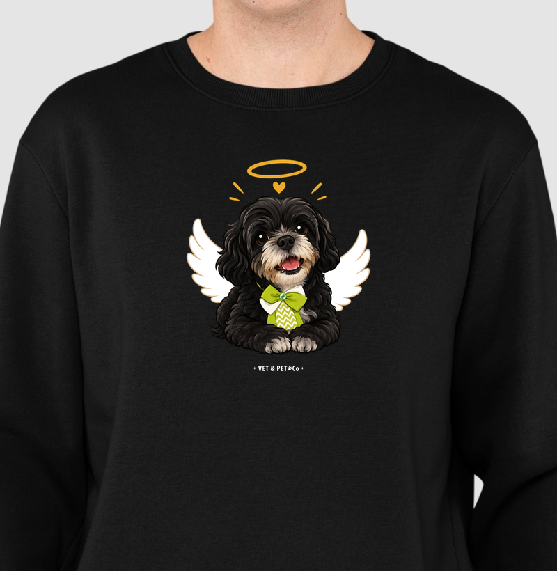 Angel Shih-Tzu (Black & White)