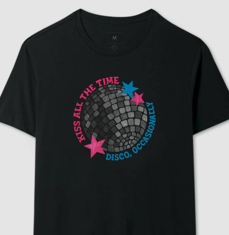 Camiseta Disco Kiss - Harry Styles