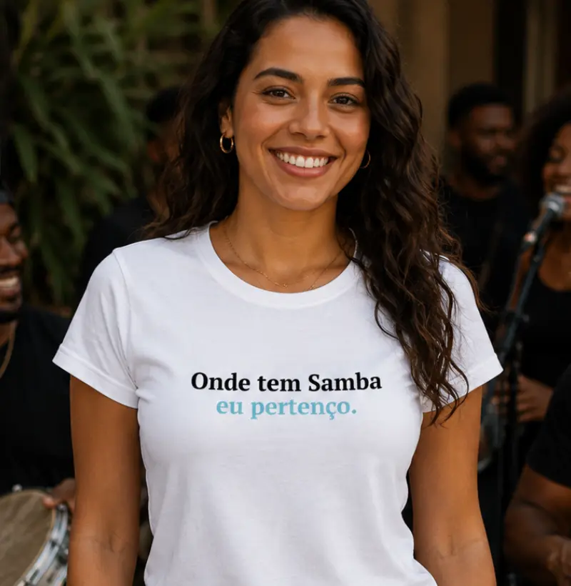 Onde tem samba eu pertenço