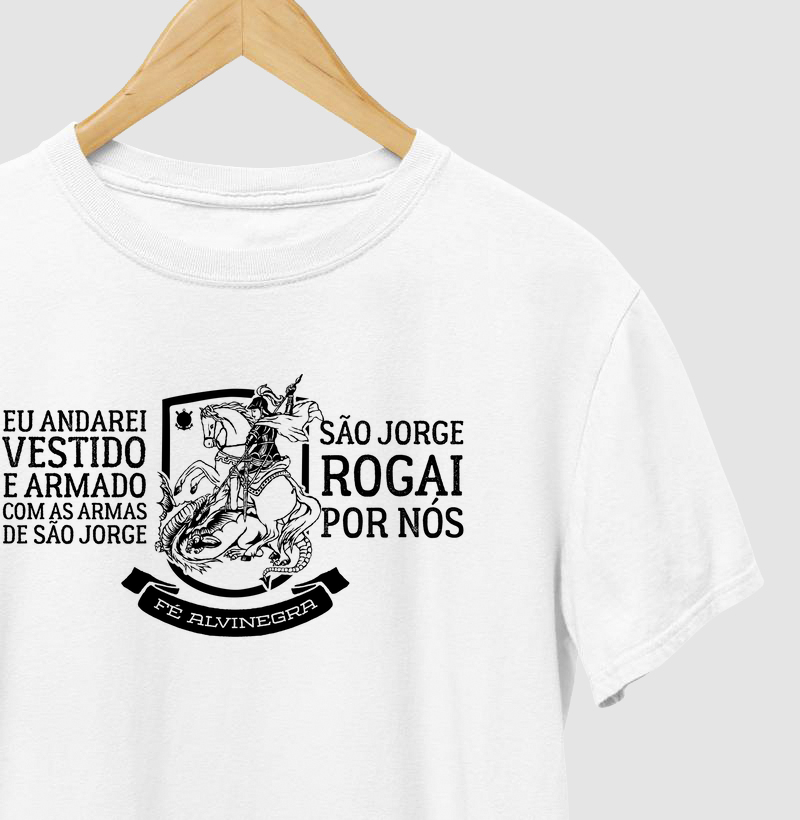 Camiseta Fé Alvinegra - Oração