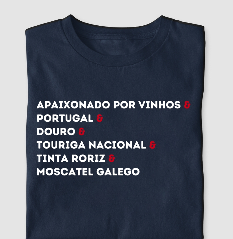 Camiseta Uvas do Douro