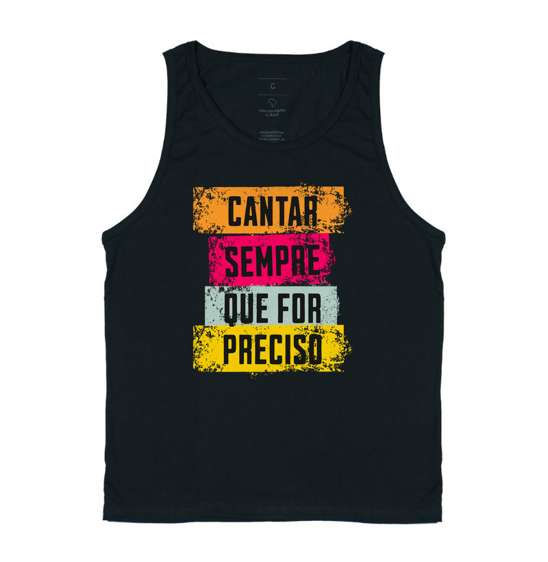 Cantar sempre que for preciso