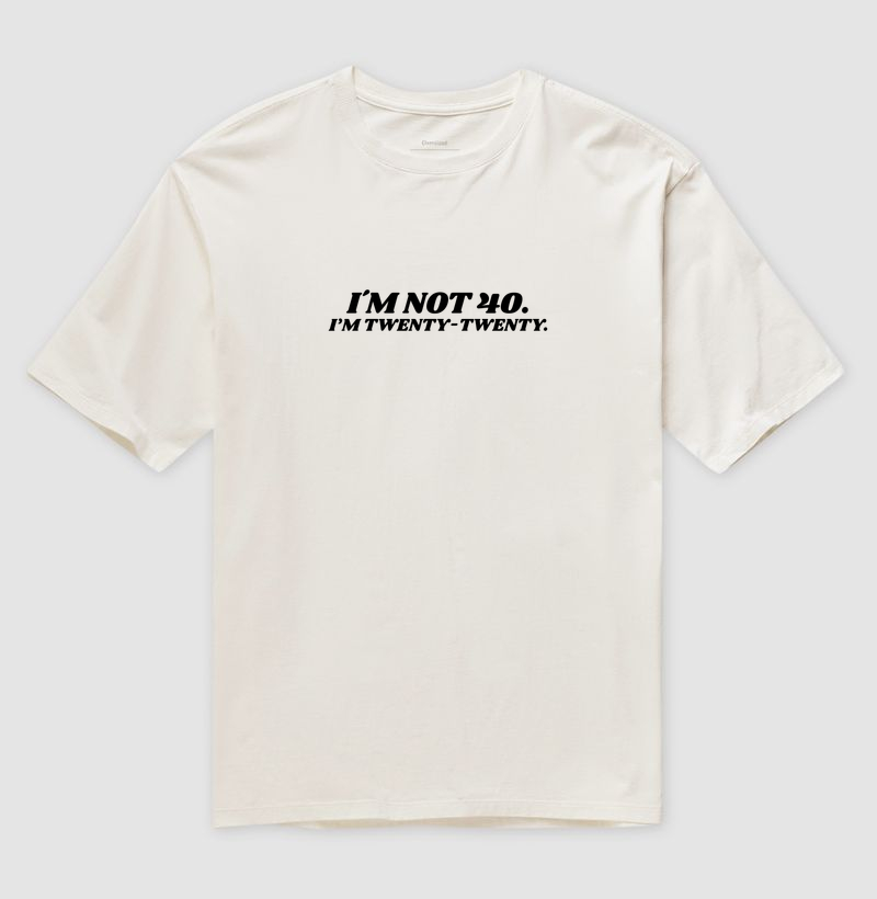 Camiseta Oversized 40's