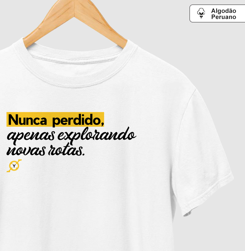 CAMISETA YELLOWPEDAL NUNCA PERDIDO
