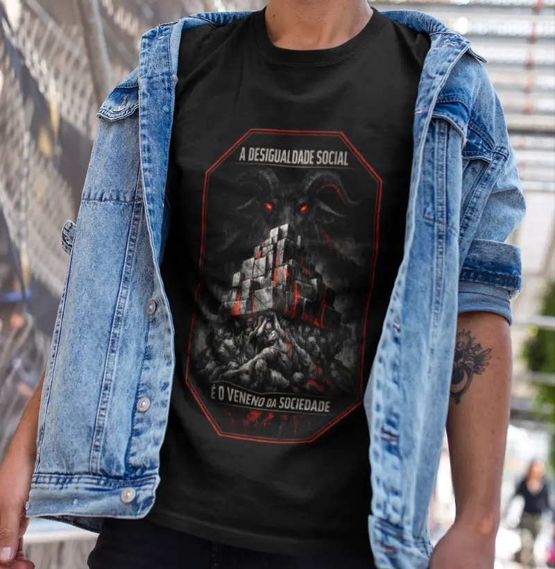 A Desigualdade social é o veneno da sociedade.