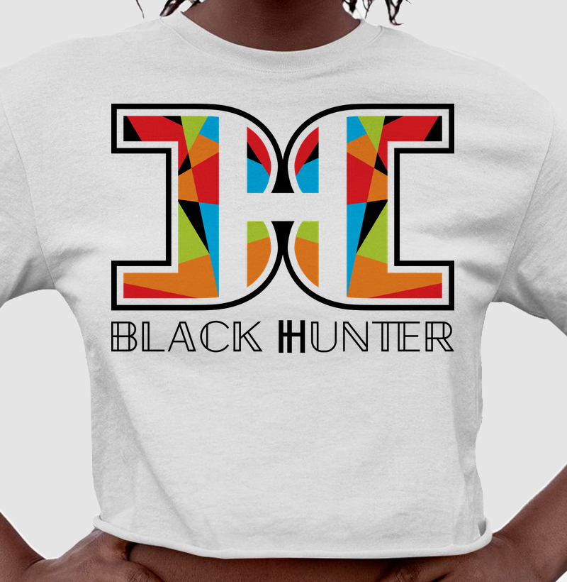 cropped color black hunter
