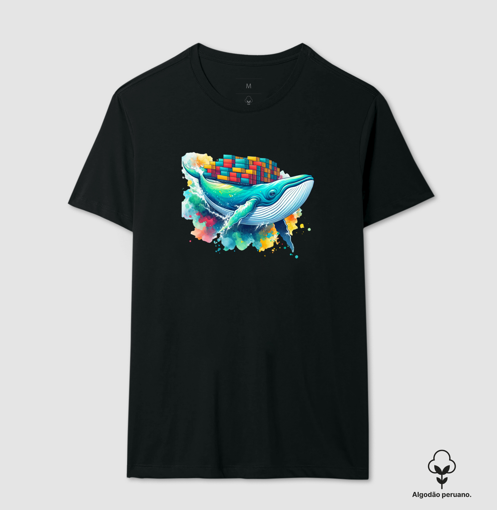 Docker Whale – Watercolor Edition