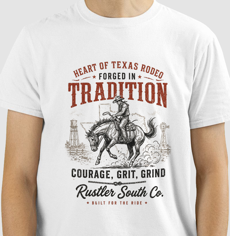 Camiseta Texas Rodeo Tradition