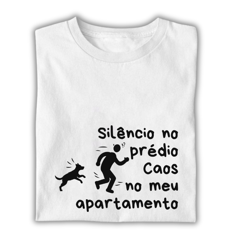 silencio no prédio, caos no meu apartamento 